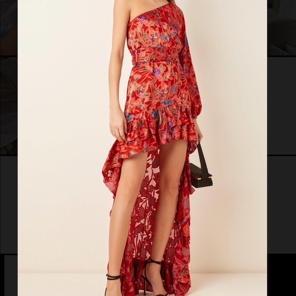 Alexis Red Gown